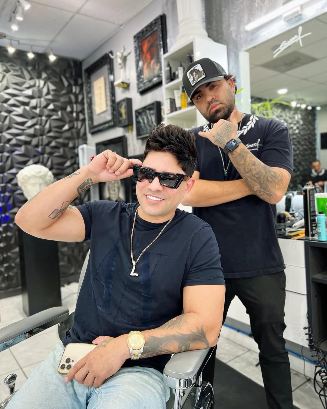 Baby Lores at By Guerra Barbershop